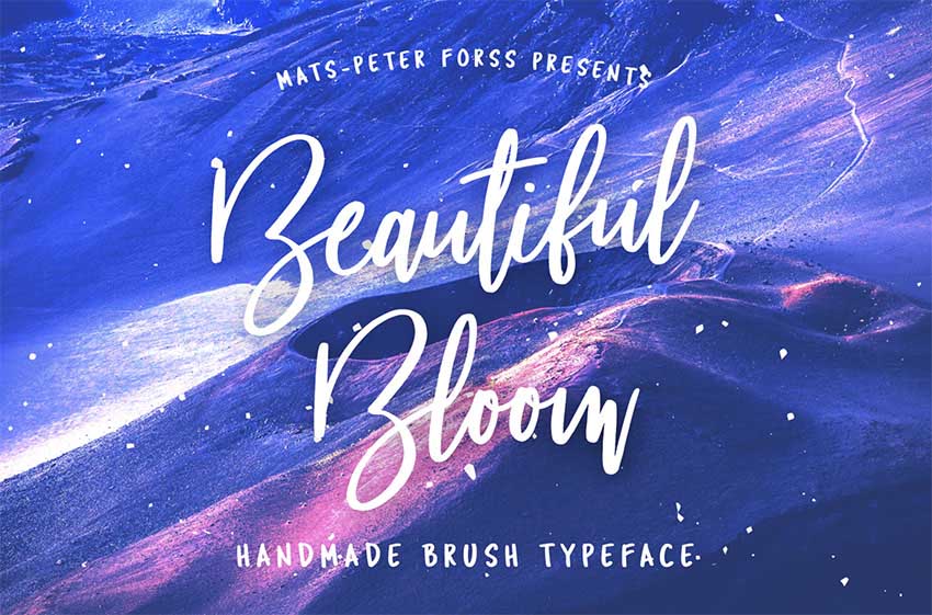 Beautiful Bloom - Free Tattoo Font